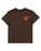 SANTA CRUZ - CLASSIC DOT CHEST TEE BROWN