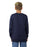 SANTA CRUZ - SPLIT NOT A DOT FRONT SWEATER NAVY