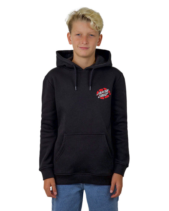 SANTA CRUZ - MEEK SC SLASHER HOODIE BLACK