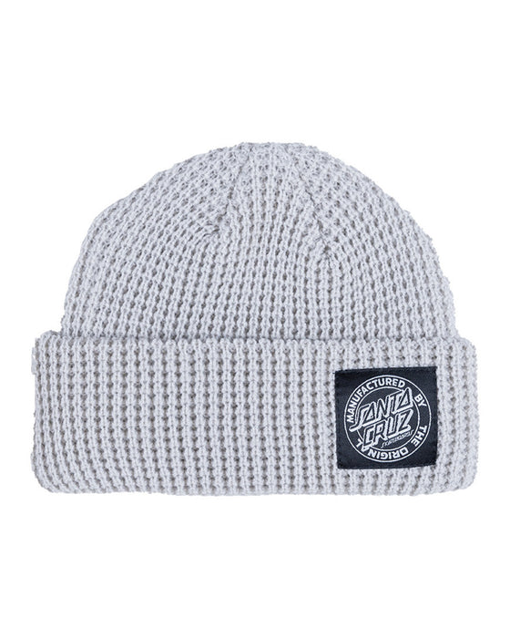 SANTA CRUZ - MFG DOT WAFFLE BEANIE CONCRETE