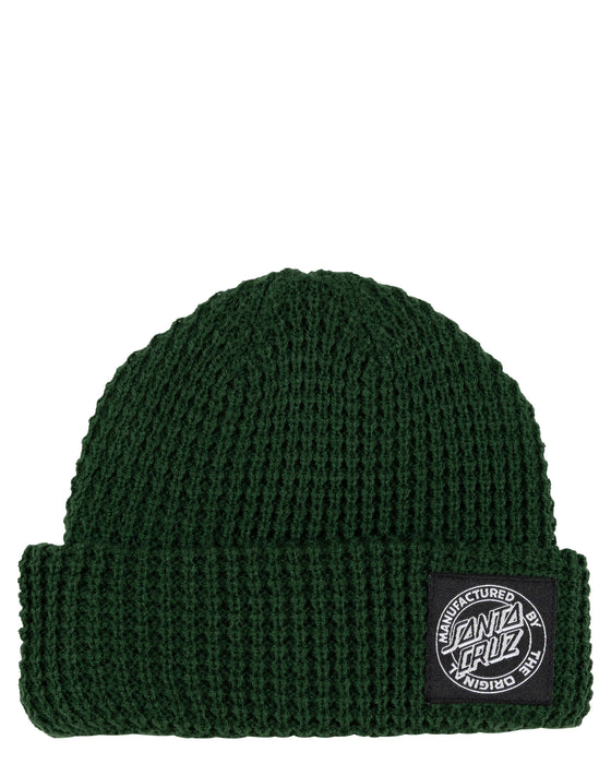 SANTA CRUZ - MFG DOT BEANIE DARK GREEN