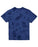 SANTA CRUZ - INHERIT STACKED STRIP FRONT TEE DARK BLUE TIE DYE