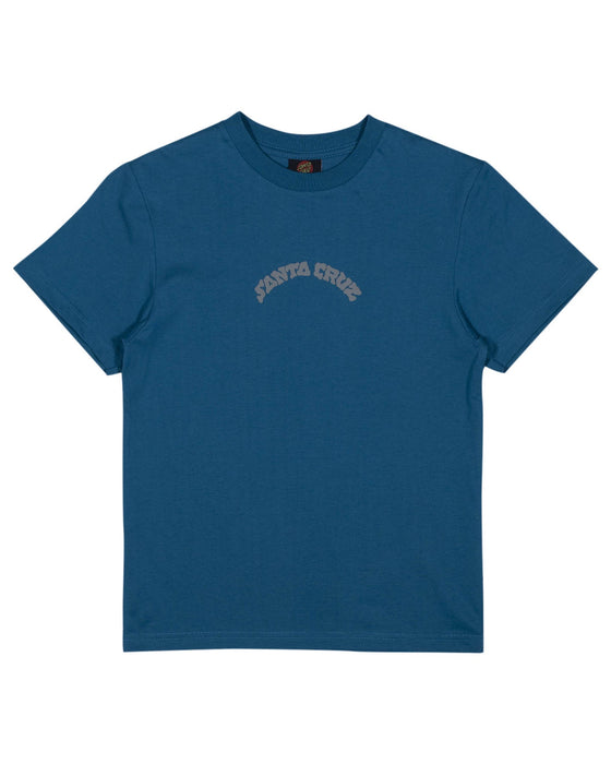 SANTA CRUZ - VERTICAL HORIZON ARCH TEE TEAL