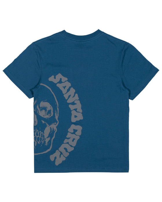 SANTA CRUZ - VERTICAL HORIZON ARCH TEE TEAL