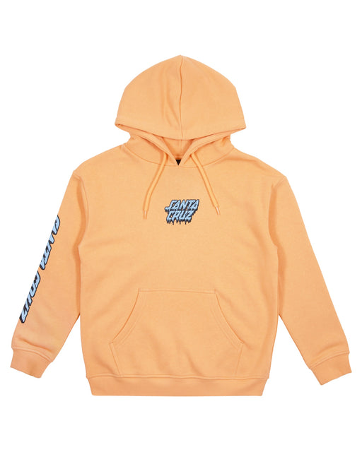 SANTA CRUZ - DECAYING HAND CENTRE STRIP HOODIE ORANGE