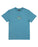 SANTA CRUZ - GOAL FLAME CENTRE SHORT SLEEVE TEE OCEAN