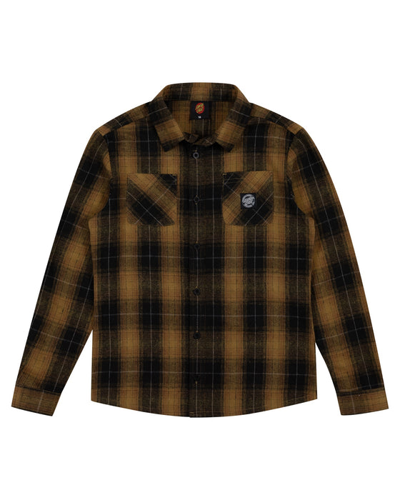 SANTA CRUZ - MFG AXLE PLAID SHIRT GINGER