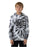 SANTA CRUZ - WINKOWSKI DOPE PLANET 2 DOT MONO FRONT HOODIE GREY TIE DYE