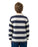 SANTA CRUZ - REVERSE DOT PATCH POLO CREAM STRIPE