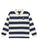 SANTA CRUZ - REVERSE DOT PATCH POLO CREAM STRIPE