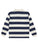 SANTA CRUZ - REVERSE DOT PATCH POLO CREAM STRIPE