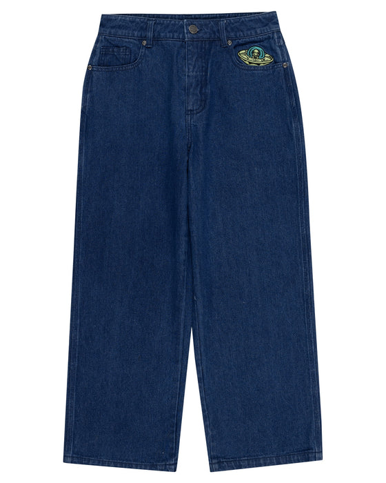 SANTA CRUZ - MUTLI CRUZ STACK ALIEN JEAN STONE WASH INDIGO