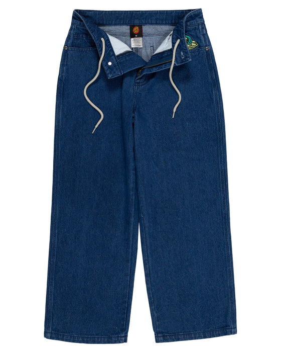 SANTA CRUZ - MUTLI CRUZ STACK ALIEN JEAN STONE WASH INDIGO