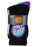 SANTA CRUZ - BOLD SHADOW DOT CREW SOCK 4 PACK BLACK WHITE MARLE BLACK
