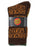 SANTA CRUZ - MULTI CRUZ STACK REPEAT SOCK 2 PACK BROWN DARK GREEN