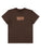 SANTA CRUZ - MULTI CRUZ STACK CENTRE TEE BROWN
