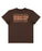 SANTA CRUZ - MULTI CRUZ STACK CENTRE TEE BROWN