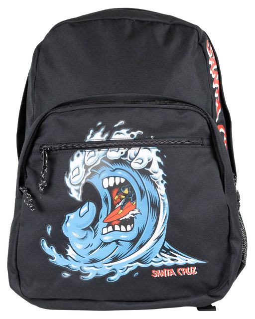 SANTA CRUZ - SCREAMING WAVE BACKPACK BLACK