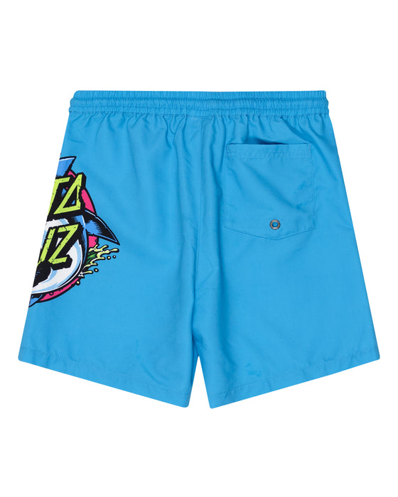 SANTA CRUZ - SHARK DOT BOARDSHORT TURQUOISE