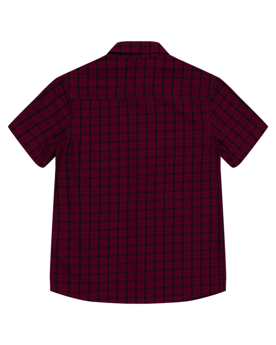 SANTA CRUZ - NOT A DOT HOLLOW SHORT SLEEVE SHIRT MAROON