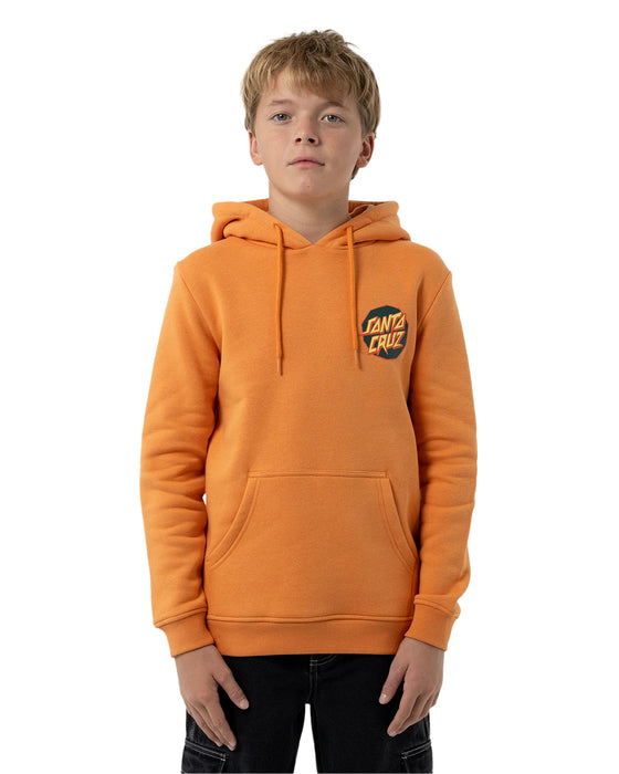SANTA CRUZ - MEEK SCRATCHED SLASHER HOODIE GINGER