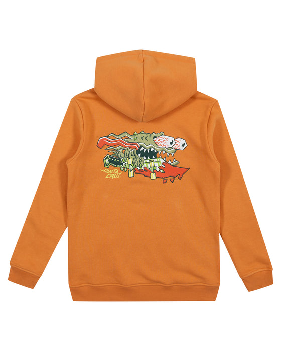 SANTA CRUZ - MEEK SCRATCHED SLASHER HOODIE GINGER