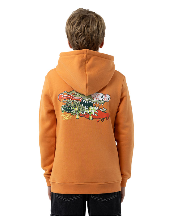 SANTA CRUZ - MEEK SCRATCHED SLASHER HOODIE GINGER