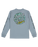 SANTA CRUZ - BRAIN DOT CENTRE HOLLOW STRIP LONG SLEEVE TEE SLATE