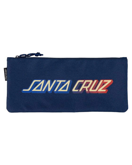 SANTA CRUZ - CLASSIC STRIP FADE PENCIL CASE NAVY