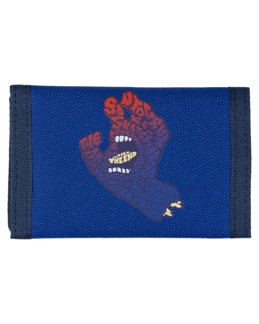 SANTA CRUZ - LETTER HAND FADE VELCRO WALLET
