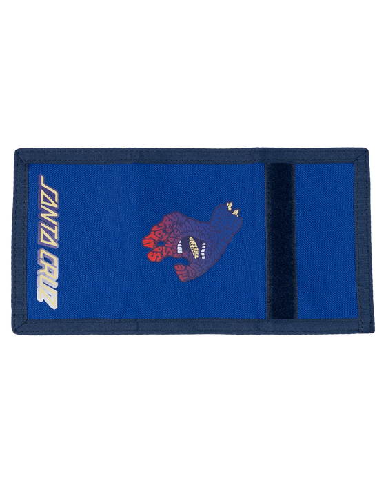 SANTA CRUZ - LETTER HAND FADE VELCRO WALLET