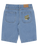 SANTA CRUZ - SPACE ROCKET STACK JEAN SHORTS MID BLUE
