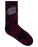 SANTA CRUZ - NOT A DOT CREW SOCK 2 PACK MAROON SLATE TDYE