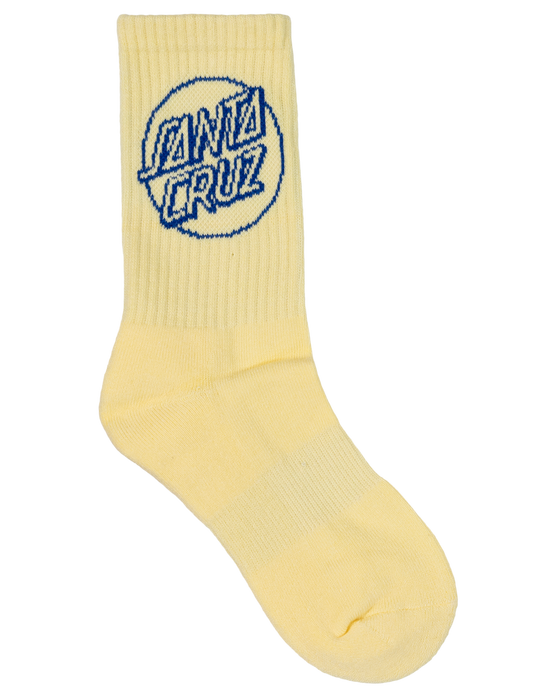 SANTA CRUZ - OPUS DOT CREW SOCK 3 PACK COBALT BUTTER TEAL