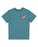 SANTA CRUZ - MEEK SCRATCHED SLASHER TEE TEAL