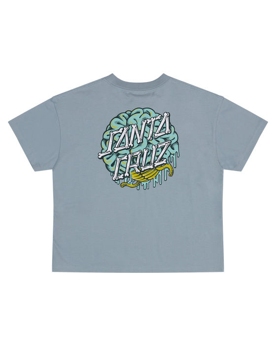 SANTA CRUZ - BRAIN DOT CENTRE TEE SLATE
