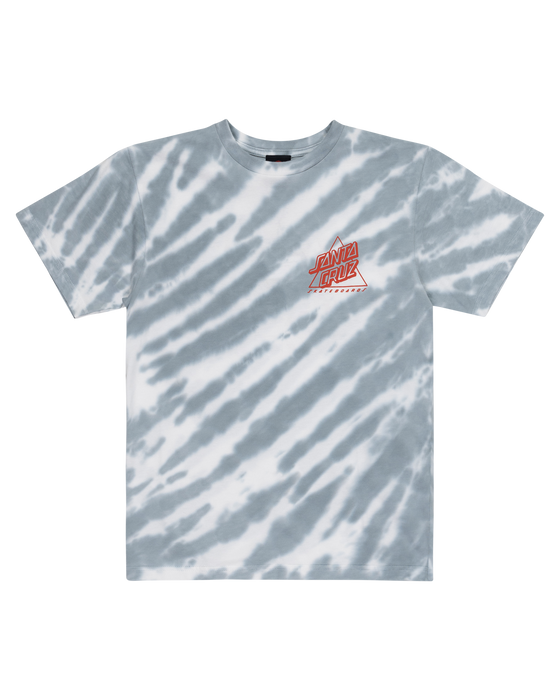 SANTA CRUZ - NOT A DOT HOLLOW TEE SLATE TIE DYE