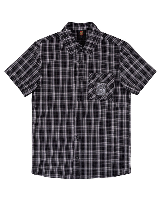 SANTA CRUZ - TRIPPER MONO PATCH SHIRT BLACK