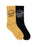 SANTA CRUZ - BURNT OPUS CREW SOCK 2 PACK TAN/BLACK
