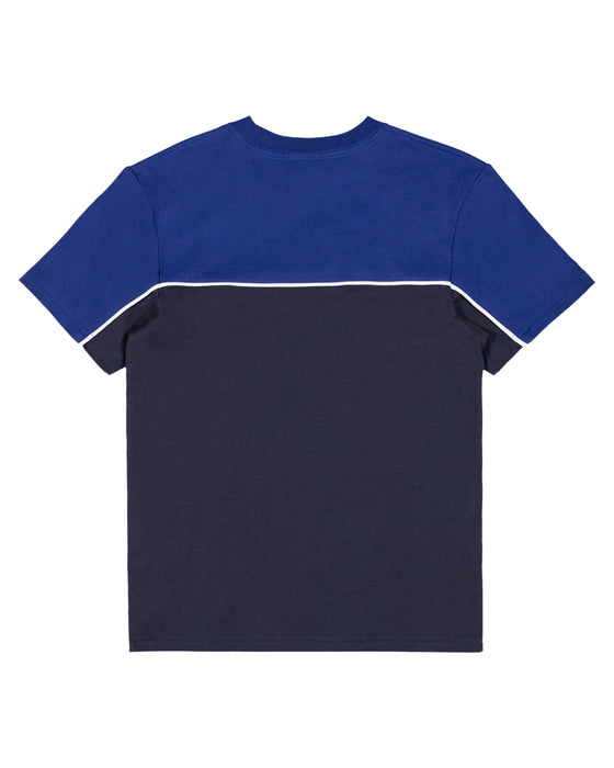 SANTA CRUZ - FISHEYE STRIP FRONT SHORT SLEEVE TEE DARK BLUE