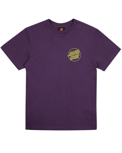 SANTA CRUZ - OPUS SCREAMING HAND TEE PURPLE