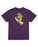 SANTA CRUZ - OPUS SCREAMING HAND TEE PURPLE