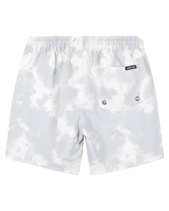 SANTA CRUZ - BOLD RING DOT BOARDSHORT CONCRETE TIE-DYE