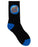 SANTA CRUZ - BOLD SHADOW DOT CREW SOCK 4PACK BLK/WHT/GRY