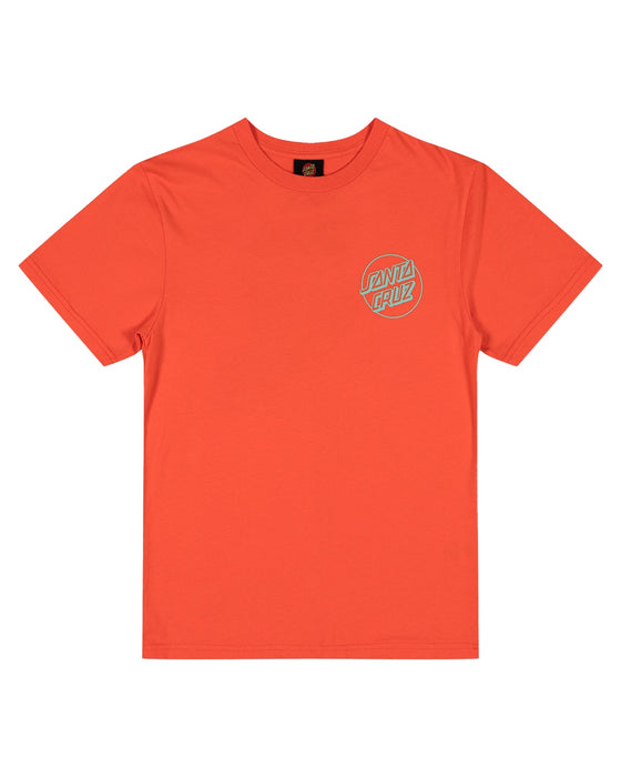 SANTA CRUZ - OPUS SCREAMING HAND TEE RED