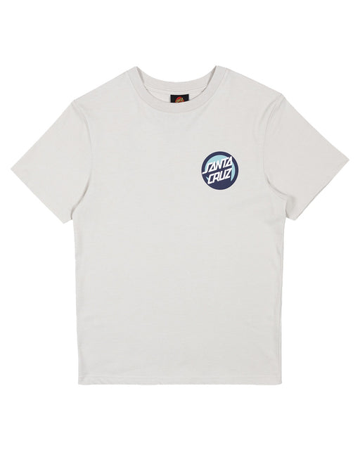 SANTA CRUZ - OS BOLD SHADOW DOT TEE CONCRETE