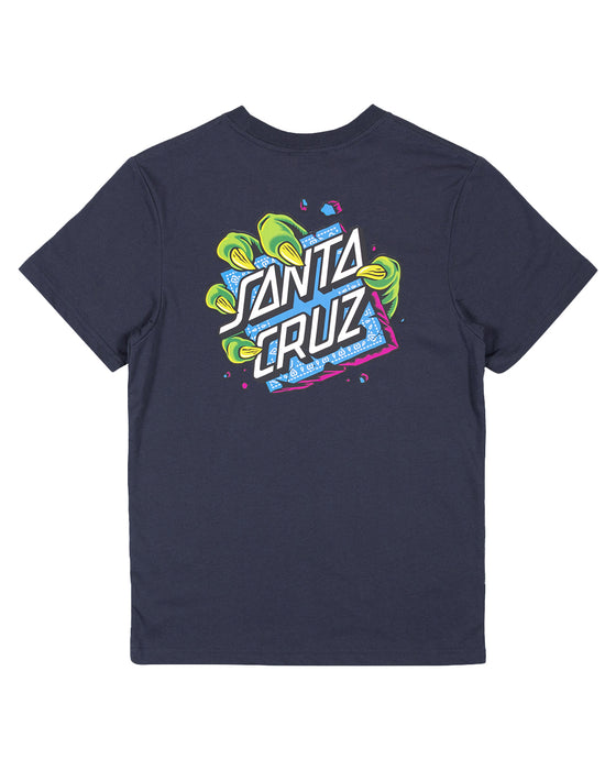 SANTA CRUZ - JOHNSON BEAST STACK TEE NAVY