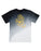 SANTA CRUZ - UNIVERSAL HAND OVAL DOT MONO TEE BLACK TIE-DYE