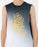 SANTA CRUZ - UNIVERSAL HAND MONO FRONT MUSCLE TEE BLK TIE-DYE