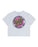 SANTA CRUZ - MFG RETRO DOT TEE RELAXED CROP WHITE